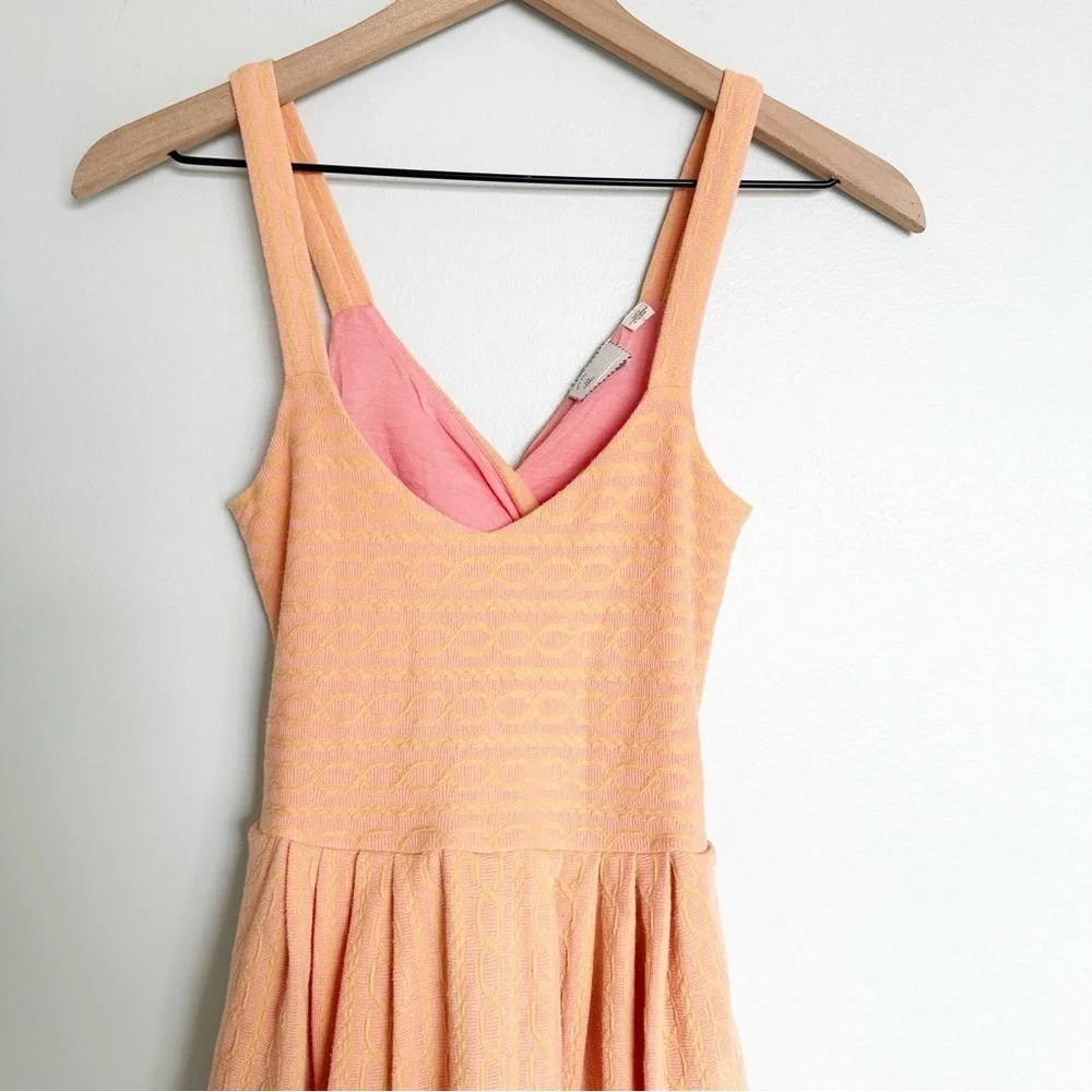 Anthropologie Postmark Peek A Boo Dress Open Back Criss Cross Cut Out Dress - Picture 4 of 5